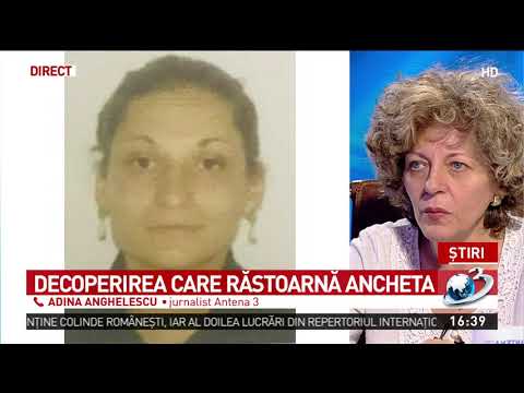 Adina Anghelescu, informaţii noi despre crima oribilă din Giurgiu