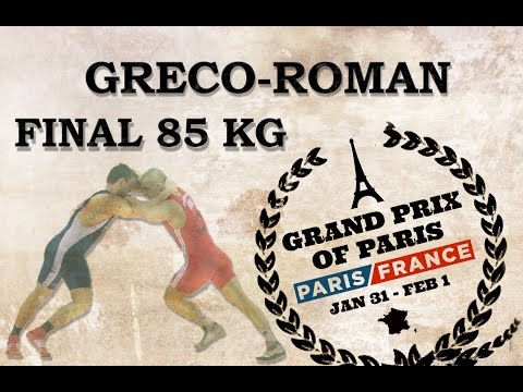 Final - Greco-Roman 85 kg - JANIKOWSKI (POL) vs KAZAKEVIC (LTU) - Grand Prix of Paris