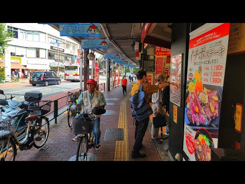Live Tokyo Walk - Meguro River Greenway, Setagaya Line Train Ride & Sangenjaya Backstreets