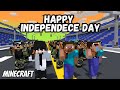 HAPPY INDEPENDENCE DAY in MINECRAFT from DEFUSED DEVIL