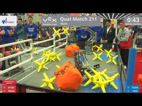 2017 VRC Math Q211 - 8110C 7856A vs 7925A 183Z - 38 to 11