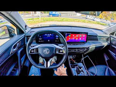 NEW MG HS 2025 🇨🇳 (1.5 T-GDi 170 hp) | POV Test Drive #2213 Joe Black