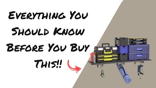 Gvztxoe Garage Wall Shelving, 46'' x 12.6'' Review