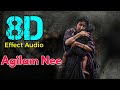 Agilam Nee-KGF chapter 2... 8D Effect Audio song (USE IN 🎧HEADPHONE)  like and share