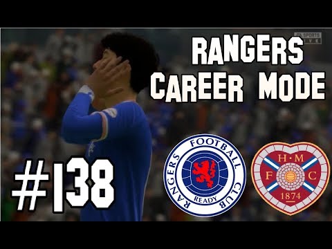 HEARTS AT TYNECASTLE! FIFA 20 RANGERS CAREER MODE - EPISODE 138