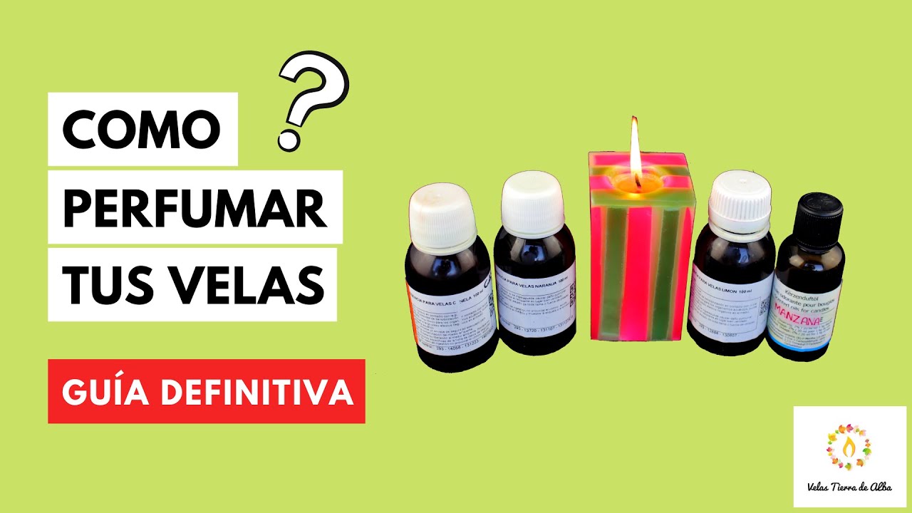 ¿Cómo PERFUMAR TUS VELAS (Guía Esencias Aromáticas)