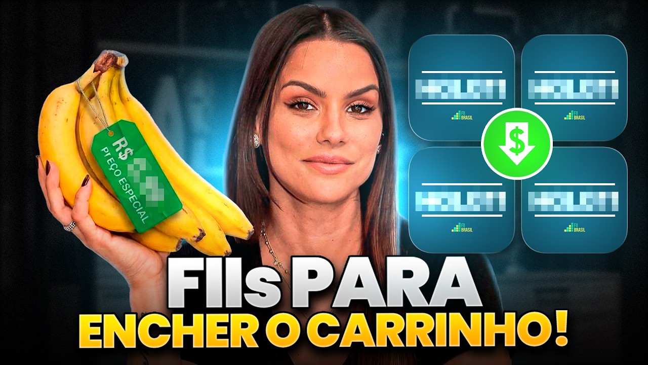 OS MELHORES FUNDOS IMOBILIÁRIOS A PREÇO DE BANANA!