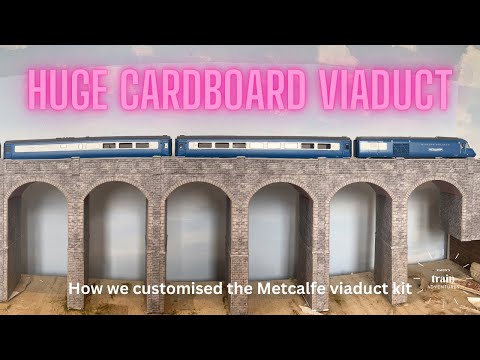 Model Railway Update 5 - Customising the Metcalfe Viaduct