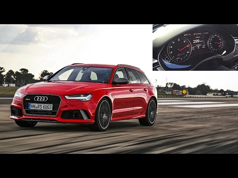 2016 Audi RS6 Performance : de 0 à 300 km/h (ou presque)