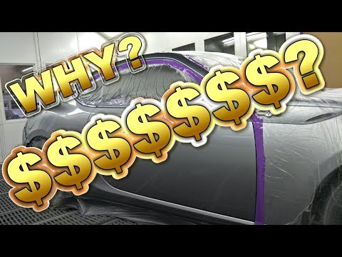 Why Does it Cost So Much to Paint a Car