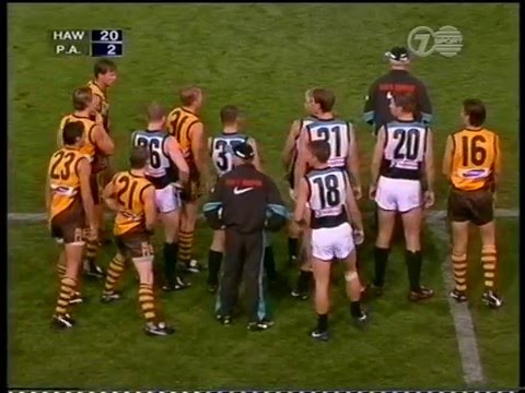 Ansett Cup Night Grand Final 1999 Hawthorn vs Port Qtr 2 pt 1