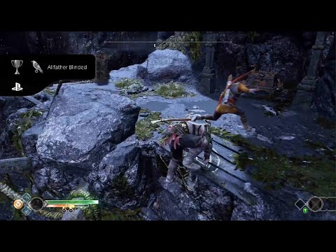God of War Trophy Allfather Blinded!