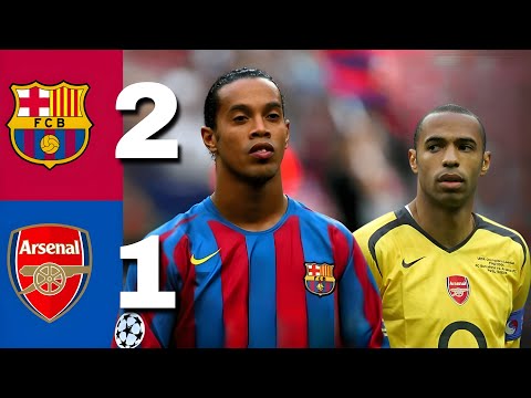 FC BARCELONA 2 vs 1 ARSENAL | UEFA Champions League 2005-2006 | Highlights | FINAL