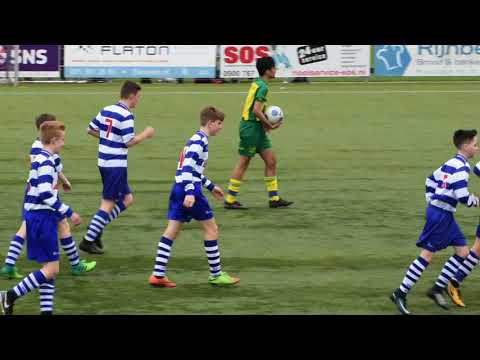 OLIVEO JO15-1 - Voorschoten 97 JO15-2 competitie #Jeugdvoetbal verslag