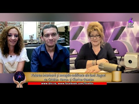 PUTEREA INTERIOARĂ ȘI MESAJELE CODIFICATE ALE LUNII AUGUST - CU CRISTIAN TERRAN ȘI CLARISSA DAMIAN