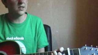 Wild Pandas - Walter Schreifels acoustic cover