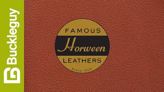 Horween NFL Football Leather | Leather Demo