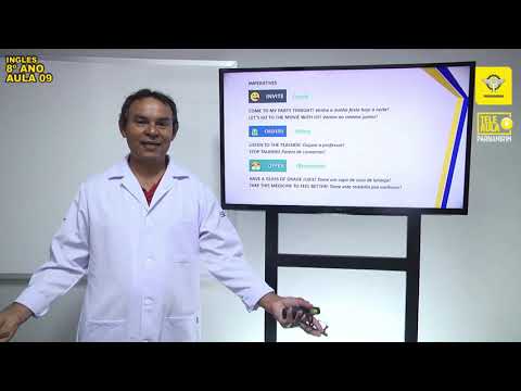 TELEAULA PARNAMIRIM - Inglês: imperativo - 8° Ano, AULA 09 (23/09)