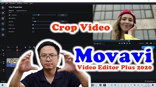 How to Crop Video - Movavi Video Editor Plus 2020 Tutorial For Beginners