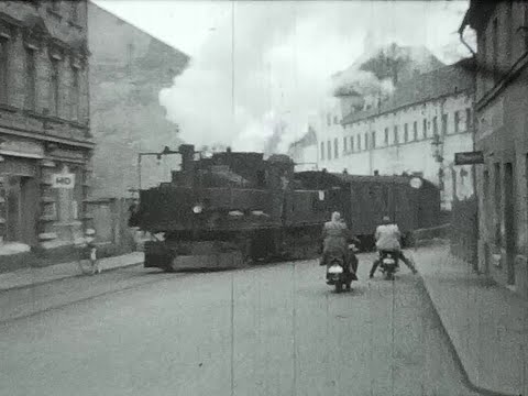 Rollbockbahn Reichenbach - Heinsdorfergrund, Rollbock, Schmalspurbahn, historische Aufnahmen Orginal