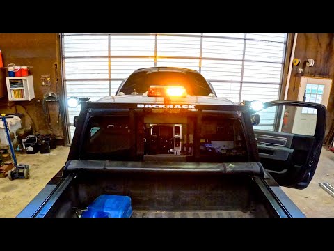 Getting Ready for Snow - BackRack Install Ram 2500
