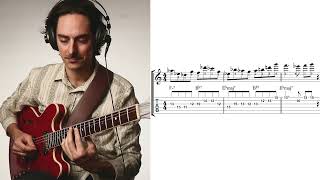 Jimmy Raney Lick #1 with Guitar Tabs &amp; Sheet Music