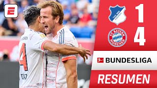 BAYERN MUNICH es una MÁQUINA goleadora y superó a HOFFENHEIM con triplete de HARRY KANE | Bundesliga