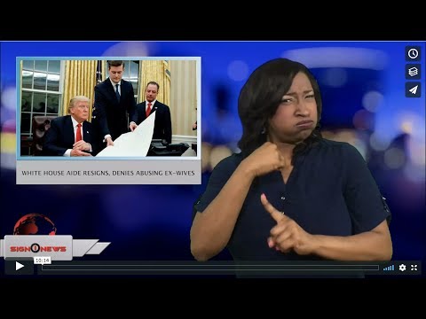 Sign1News 2.7.18 - News for the deaf community powered by CNN in American Sign Language (ASL).