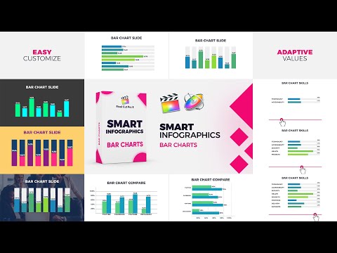 Smart Infographics - Bar Chart for Final Cut Pro X & Apple Motion