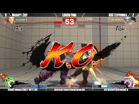 ATK3 - SSF4AE12 - Singles - Naughty Zeut vs [ASS] Experimilk