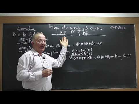 1/3 1587 Clasa 6 - Mijlocul unui segment Simetricul unui punct Puncte coliniare Triunghi echilateral