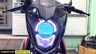 Sonic 150R Độ Đèn Bi Led 70w Sáng Không Phải Nghĩ tại Cần Thơ