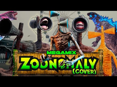 MEGAMIX SIREN HEAD's Zoonomaly Theme Song COVER MEME MUSIC