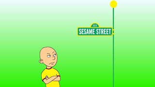 Caillou Goes to Sesame Street