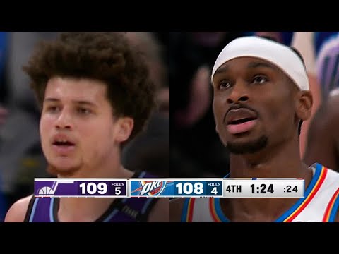 WILD OT ENDING Thunder vs Jazz | January 7, 2025