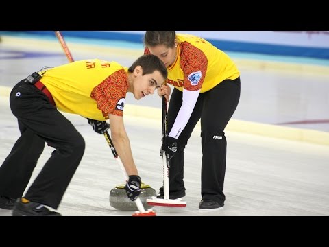 CURLING: USA-ESP WCF World Mixed Doubles Chp 2016 - Group E - HIGHLIGHTS