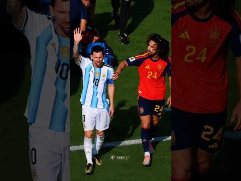 Hormonel le reclama al Árbitro para que Expulse a Cucurella. #EspañaVsArgentina #HumorConIA #Pessi
