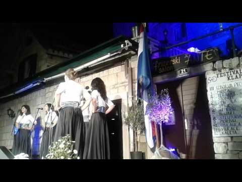 3. Izborna vecer 50. FDK OMIŠ, 2016,  klapa Obilanca, Zagreb