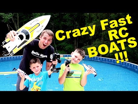 OUT OF CONTROL RC BOAT ACTION! lesson learned.....