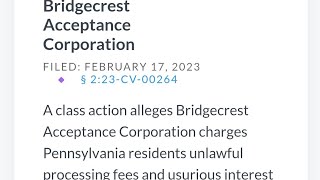 Bridgecrest Rep Admits: We Don't Provide Monthly Statements #predatory #accountability #debt