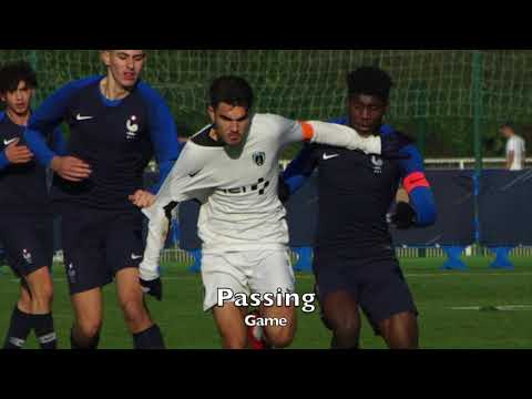 Evan MOREL.(2002). Centre Midfielder. PARIS FC U19. 2020-2021. Part 1