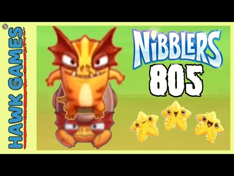 Fruit Nibblers Level 805 - 3 Stars Walkthrough, No Boosters