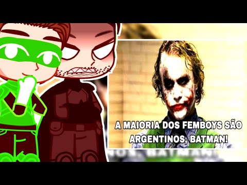 Justice League - Reacting to Joker likes femboys! | (@CastorGuerreiro)