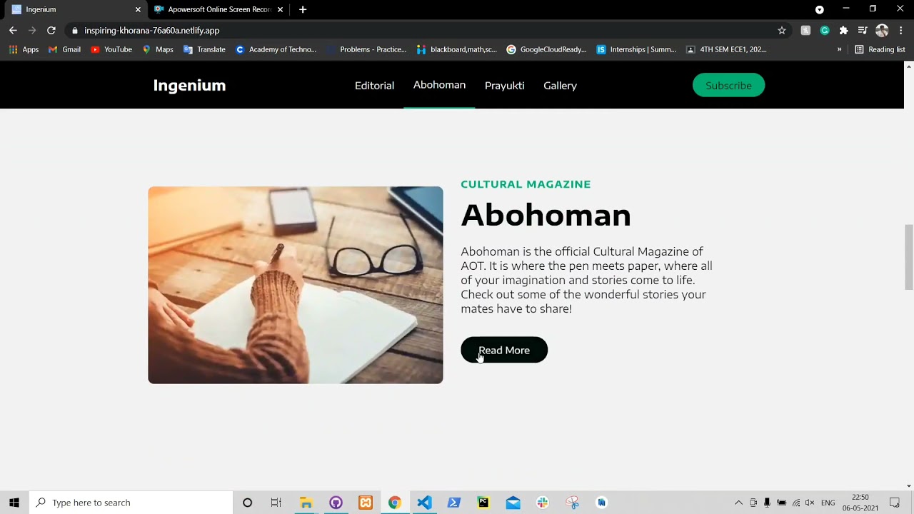 Ingenium Demo Website