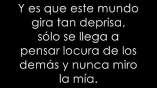 Quiero aprender de ti - El canto del loco (Con letra)