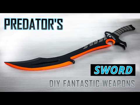 I Made a PREDATOR SWORD from the movie Predator: Badlands - Life-Size and Realistic!