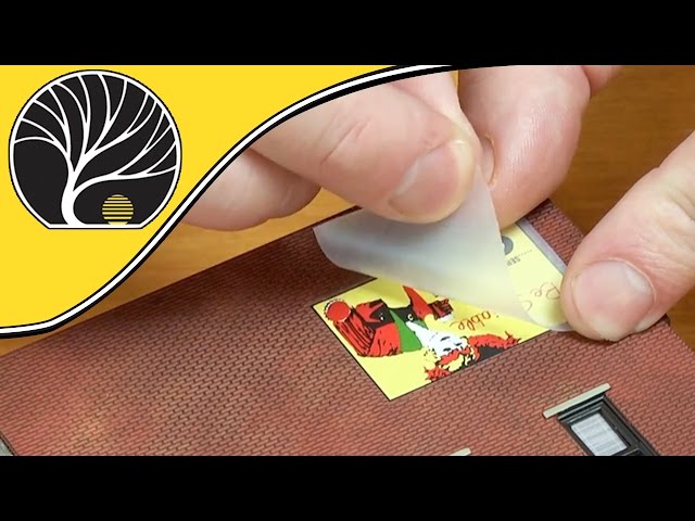 How-to Apply Dry Transfer Decals Video