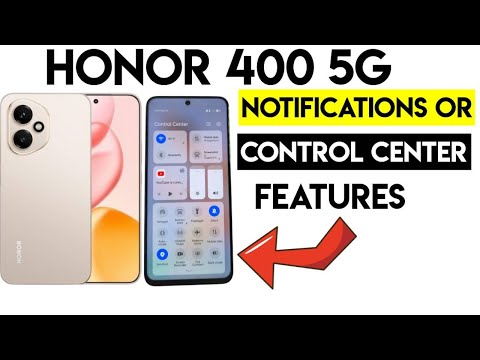 HONOR 400 5G – Notifications & Control Center Features You Should Know!