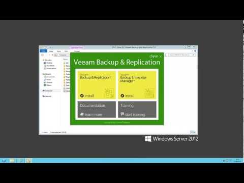 comment installer veeam backup