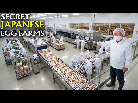 Inside a Japanese Egg Farm That Produces 160,000 Eggs Every Day – What It Actually Looks Like